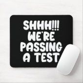 We pingen een test grappige test dag 2024 testen l muismat (Met muis)