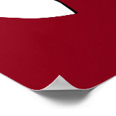 We praten hier met onze handen poster (Hoek)