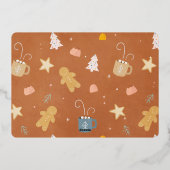 We probeerden | Grappig kerstfoto-Humor | Uniek Folie Feestdagenkaart (Achterkant)