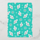 We probeerden | Vreemde kerst | Volledige foto | P Folie Feestdagenkaart (Achterkant)