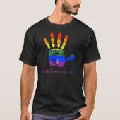 We R1 regenboogLogo T-shirt (Voorkant)