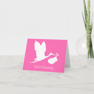 We re Expecting Flying Stork Aankondiging