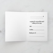 We’re Married Trouwkaart Chicory (Binnen)