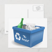 We Recyclen Briefkaart (Voorkant / Achterkant)