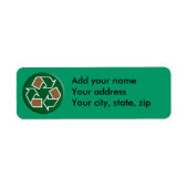 We Recyclen labels (Voorkant)