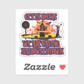 We redden de stad van de stad. sticker (Vel)