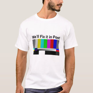 We repareren het in de post t-shirt