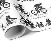 WE RICHTEN EEN BIKE CADEAUPAPIER (Rol Hoek)