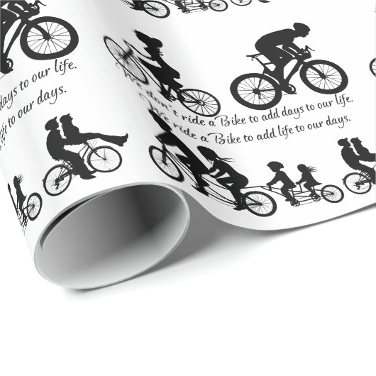 WE RICHTEN EEN BIKE CADEAUPAPIER (Rol Hoek)