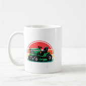 We Ride At Dawn Riding Lawn Mower Toddler Funny Mo Koffiemok (Links)