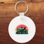 We Ride At Dawn Riding Lawn Mower Toddler Funny Mo Sleutelhanger (Voorkant)