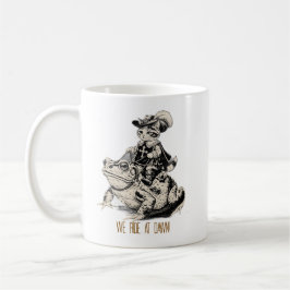 We rijden bij het aanbreken van de dag! Muskieterk Koffiemok