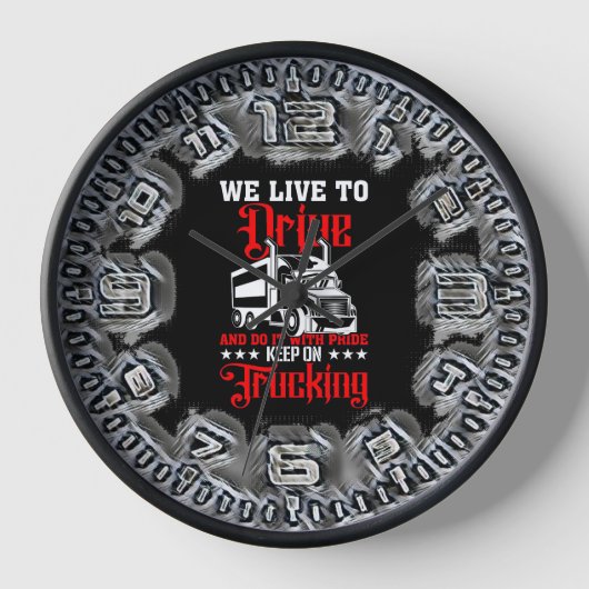 We rijden live om door te gaan met 't trucken (Voorkant)