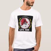 We rijden naar het Fearless Red Dirt Biker T-shirt (Voorkant)