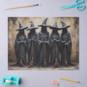 We rijden om middernacht tissuepapier (Craft)