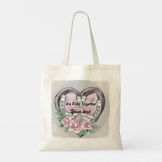 We rijden samen canvas tassen (Achterkant)