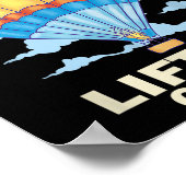 We Rise By Lifting Others Insrational Hot Air Ball Poster (Hoek)