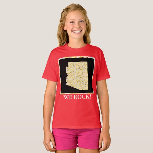 WE ROCK! T-SHIRT (Voorkant volledig)