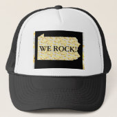 WE ROCK! TRUCKER PET (Voorkant)