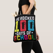 We Rocked 100 dagen school leraar student Tote Bag (Dichtbij)