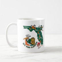 We Run Florida Voetbal Fan Gameday Grafisch 