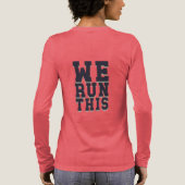 We runnen dit Motivatie T-shirt (Achterkant)