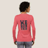 We runnen dit Motivatie T-shirt (Achterkant)