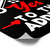 We Said Yes To The Address New House Funny New Hom Poster (Hoek)