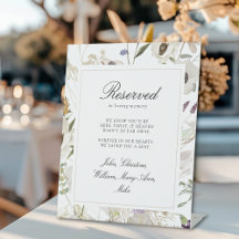 "We Saved You A Seat" Lente Bruiloft