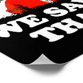 We Saw That! Santa And Jesus Are Always Watching C Poster (Hoek)