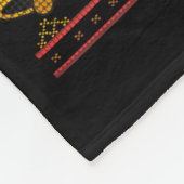 We Saw That Santa Jesus Kids Matching Parents Ugly Fleece Deken (Hoek)