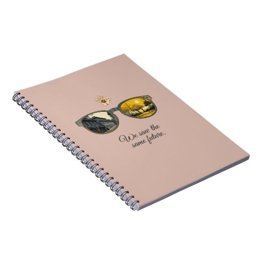 We saw the same future notitieboek (Rechterzijde)