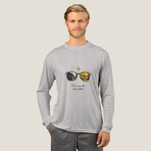 We saw the same future Tri-Blend shirt (Voorkant)