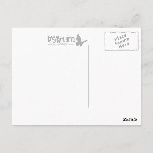 We schreeuwen allemaal om ijs. briefkaart (Achterkant)