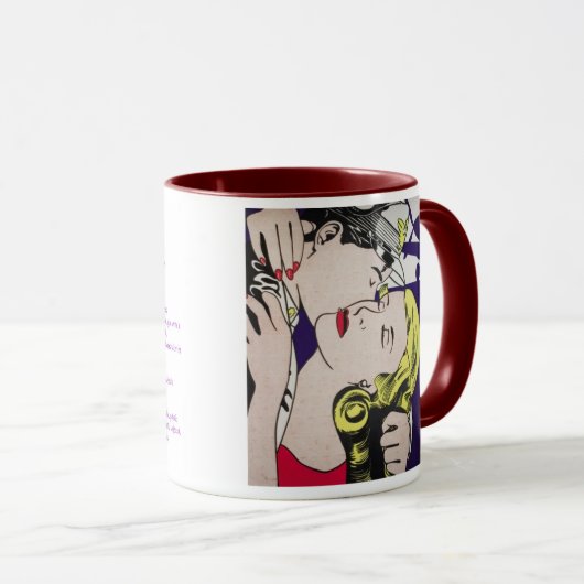 We schrijven een symfonie mok (Voorkant rechts)