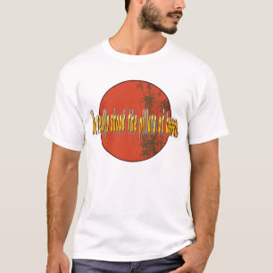 We schudden echt de pijlers van de hemel. t-shirt