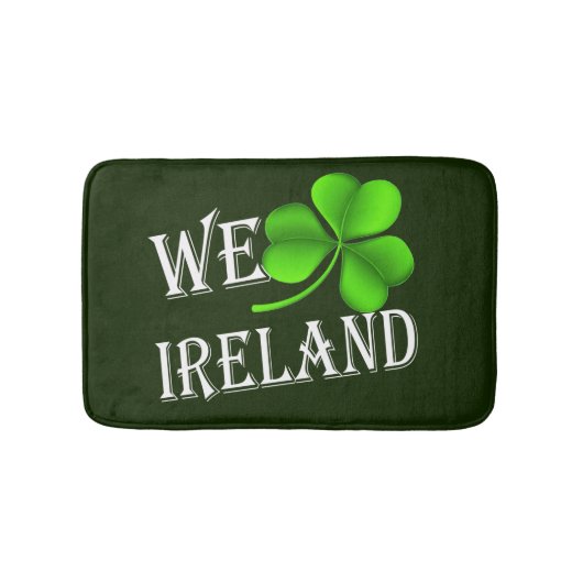 We Shamrock Ierland bij bmcnt Badmat (Voorkant)