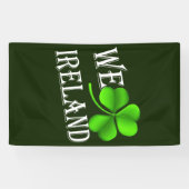 We Shamrock Ierland wt (v) bnrt Spandoek (Horizontaal)