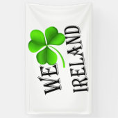 We Shamrock Ireland bk (h) bnrcnt Spandoek (Verticaal)