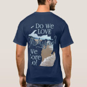 We Shore Love Michigan | Michigan Lovers T-shirt (Achterkant)