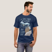 We Shore Love Michigan | Michigan Lovers T-shirt (Voorkant volledig)