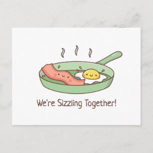 We Sissen Samen, Schattig Bacon en Ei Briefkaart