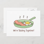 We sissen samen, Schattige spek en ei Briefkaart (Voorkant / Achterkant)