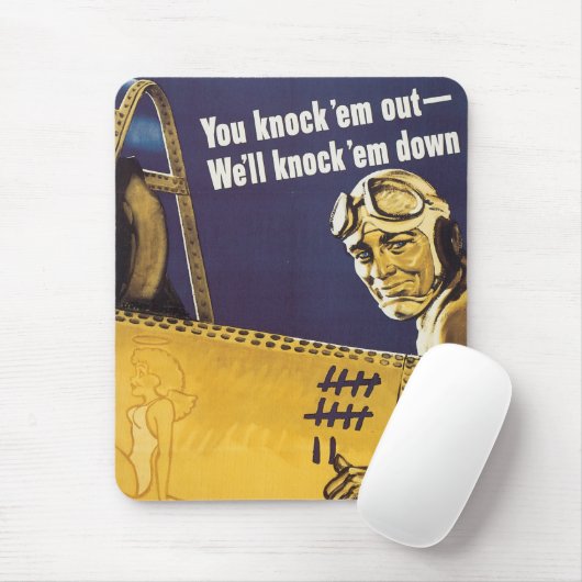 We slaan ze af. muismat (Met muis)