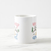 We slapen rond grappig koffiemok (Center)