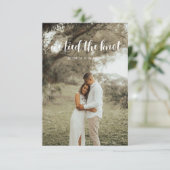 We sloten de knoop door Uitnodiging Uitgebreide aa (Staand voorkant)