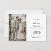 We sloten de knoop door Uitnodiging Uitgebreide aa (Achterkant)