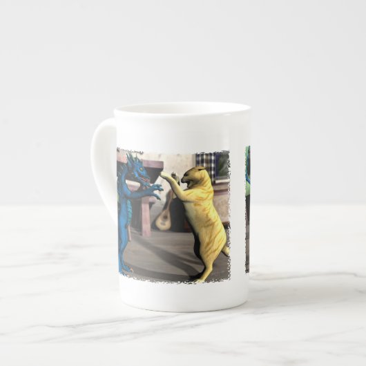 We spelen? Bone China Mok (Links)