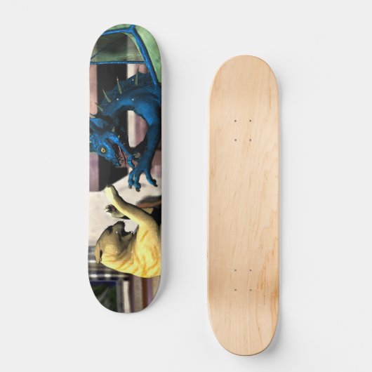 "We spelen?" Skateboard (Voorkant)