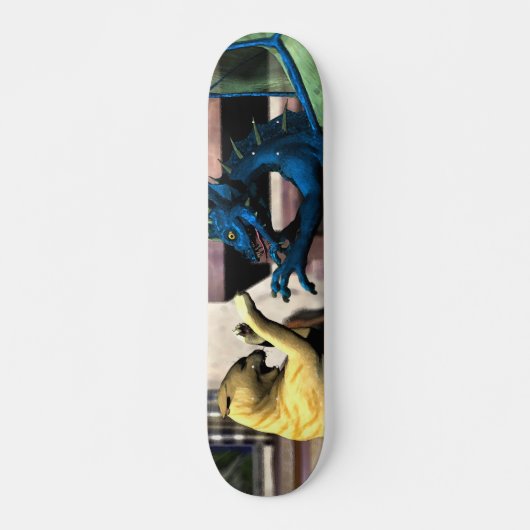 "We spelen?" Skateboard (Voorkant)